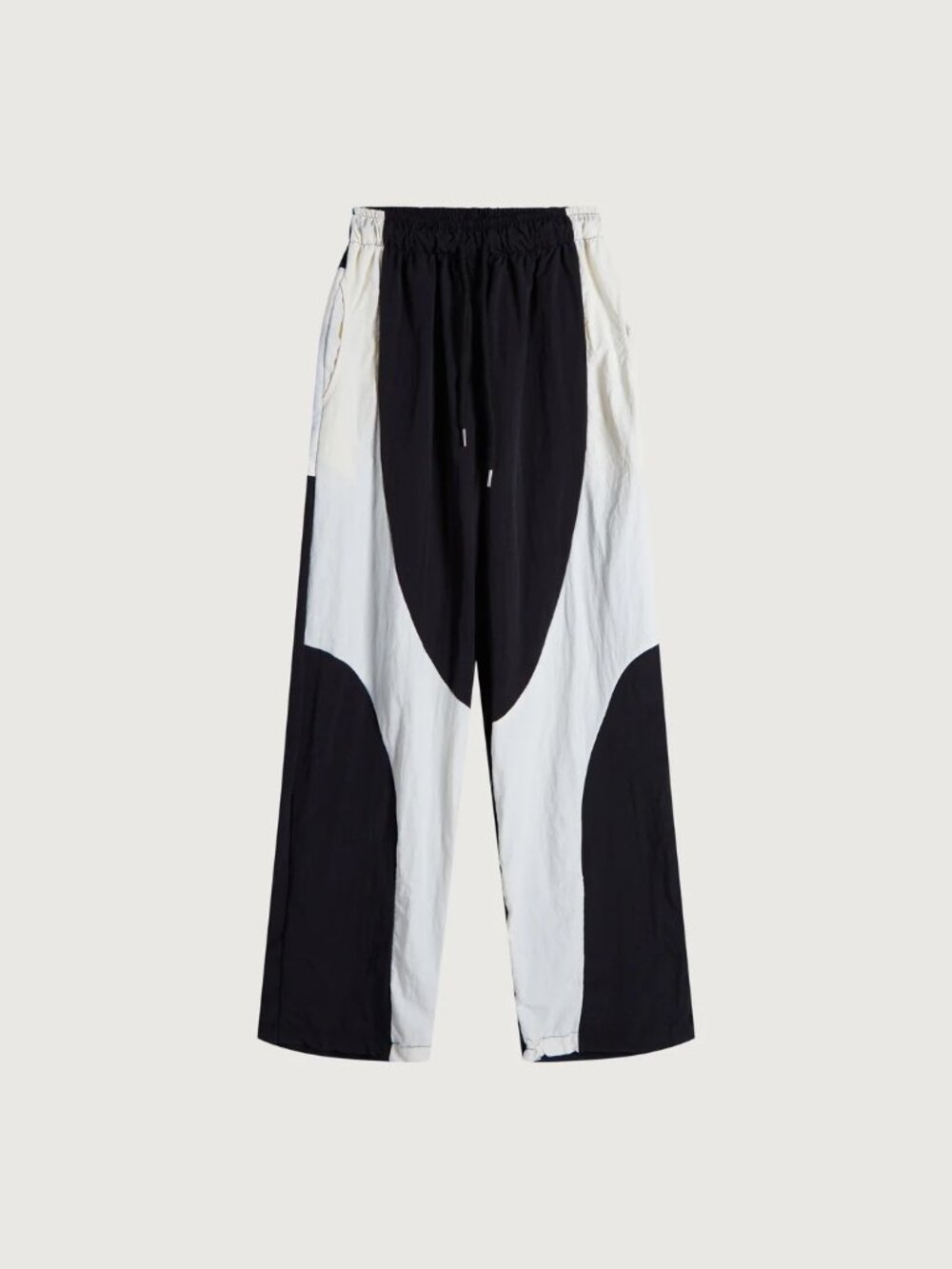 OAK + FORT Black Elastic-Waist Pants